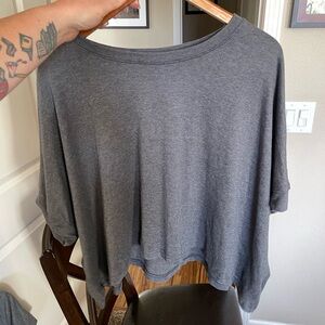 Casual Gray Women's Top